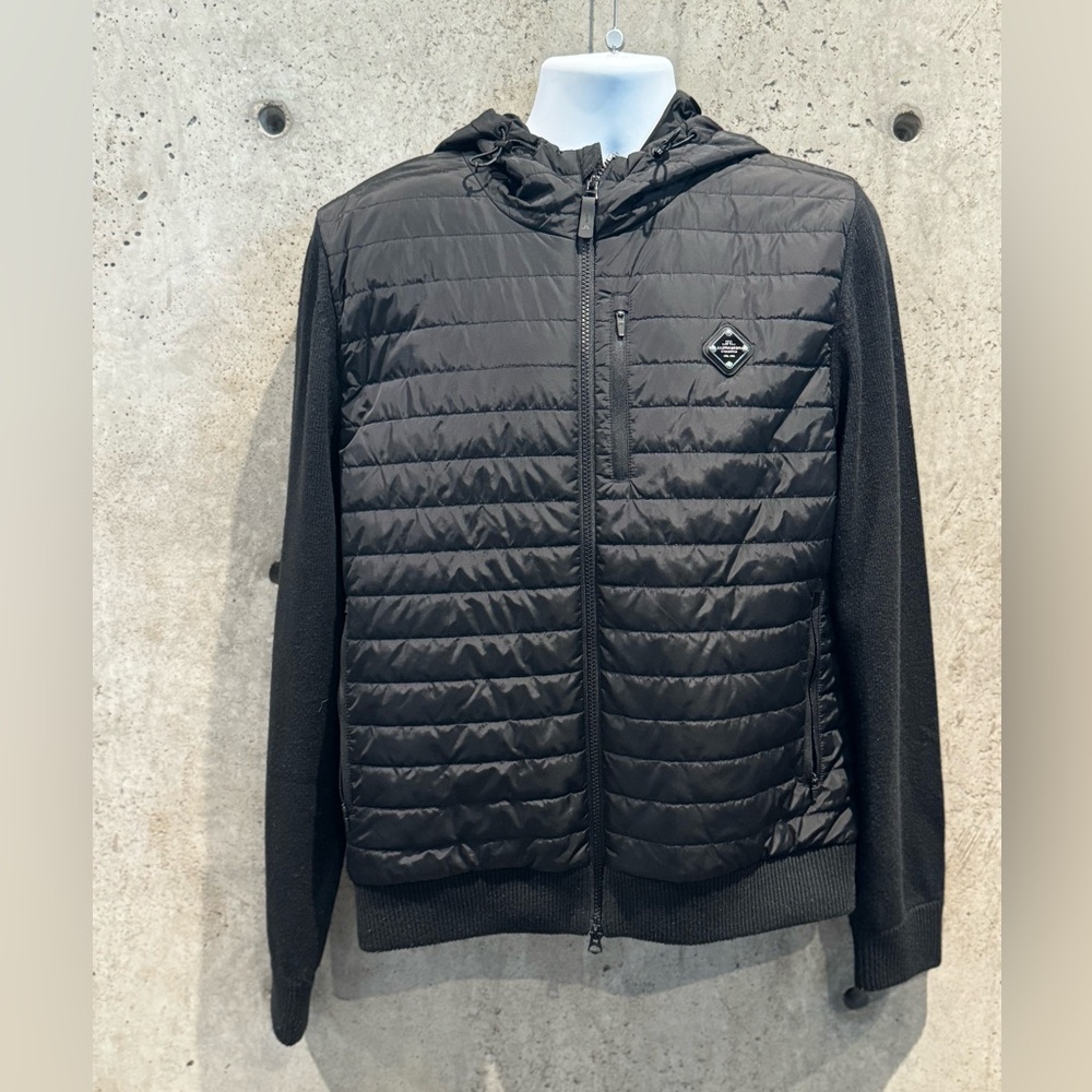 J. LINDEBERG PIERRE KNITTED HYBRID JACKET